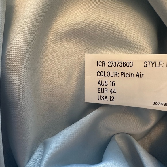 EVER NEW MELBOURNE LIGHT BLUE LACECP DRESS. SIZE: 12. - Picture 8 of 10